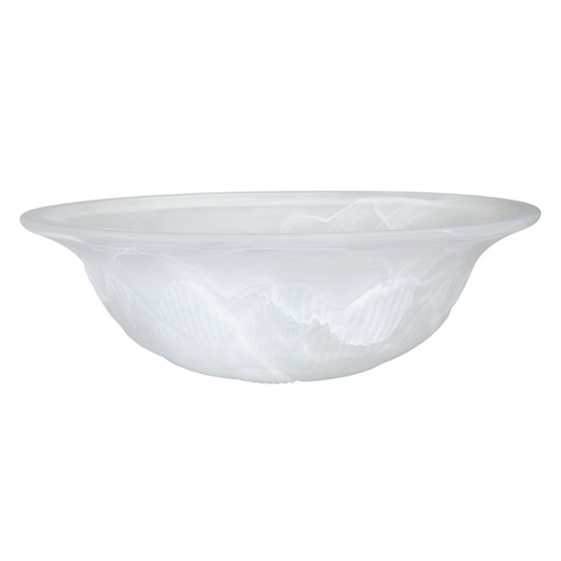Abat-jour d'intérieur en verre 11,75 "