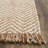 Aerionna Natural Hand Woven Jute Chevron Rug-719020726