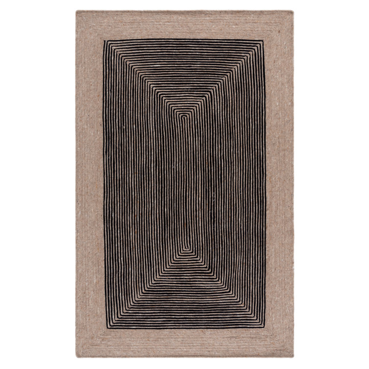 Copeland Hand Woven 0.6 Wool, 0.4 Cotton Geometric Rug