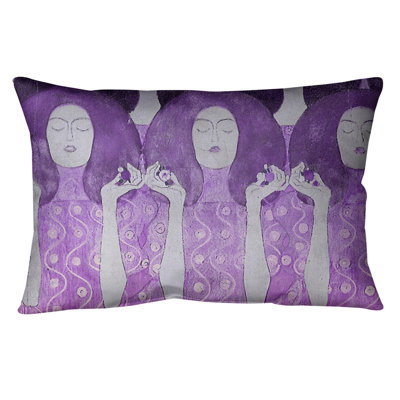 Coussin lombaire de mariés anges