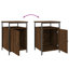 Gibby 40cm W Iron Bedside Table-1453505724