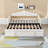 Upholstered Twin Daybed with Twin Pop-Up Trundle, USB & Type-C Ports and Pockets-1230903838