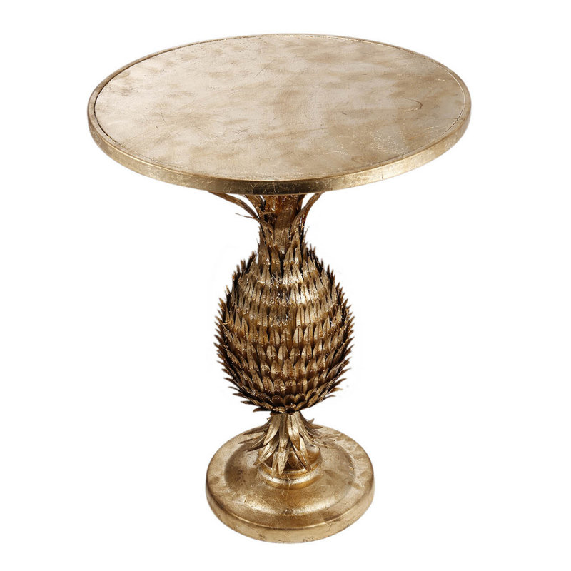 Kiesha Iron Top End Table