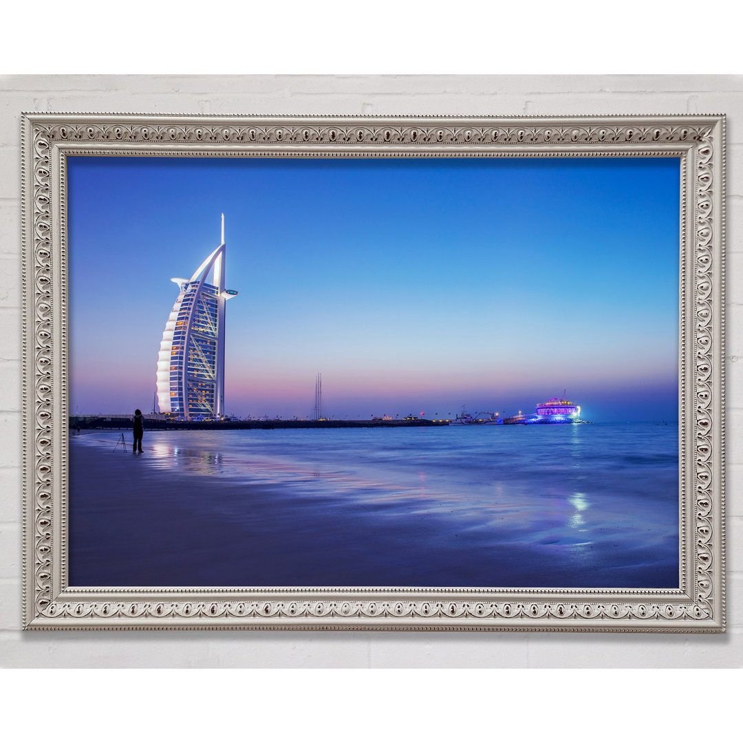 Burj Al Arab 7 Star Hotel - Einzelner Bilderrahmen Kunstdrucke