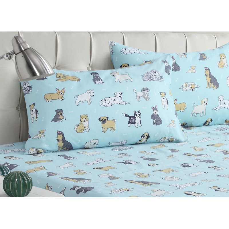 Ensemble de draps 3 pièces pour lit simple 66 po x 96 po, Double