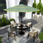 Parasol de marché 9 pi Murrey-418144085