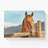 Equestian Solace, Large Canvas Print-882738111