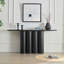 Console moderne de 66,93 pouces avec conception unique de pieds cylindriques (noir)-314044833