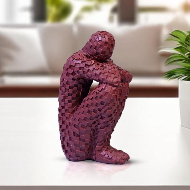Kaisin People Statue, Red