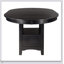 Ensemble de salle à manger à hauteur de comptoir (5 pièces) avec rallonge et rangement - Table et 4 chaises, style traditionnel, revêtement en similicuir-1912862439-1912862438-1912862458