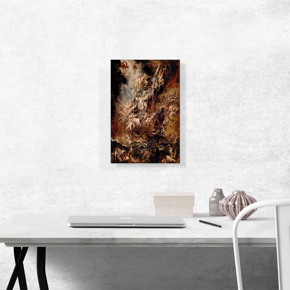 ARTCANVAS War In Heaven On Canvas by Peter Paul Rubens Painting | Wayfair