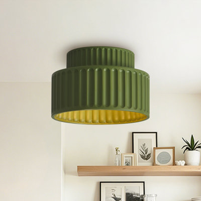 Nordic Resin Semi Flush Mount Ceiling