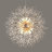 Shugar Modern Crystal Beaded Firework Chandelier