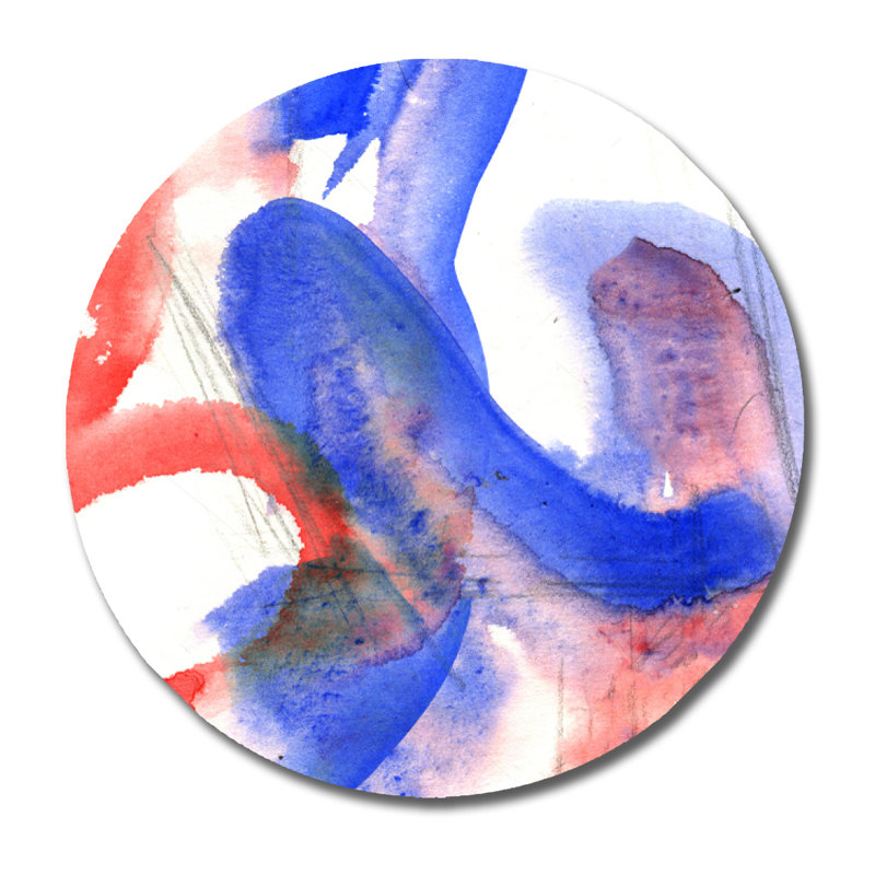 Amalgame - impression sans cadre, H 24 po x l 24 po x P 1,5 po, Acrylique