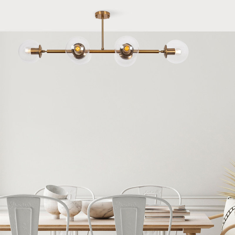 Luper 6 - Light Kitchen Island Pendant, Gold