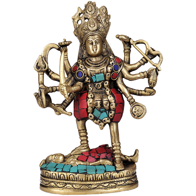 Deantay Déesse Kali (statue incrustée)