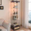 Vitrine moderne en verre avec tiroir-376433861