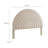 Solana Arched Performance Velvet Queen Headboard In Mulberry