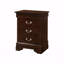 Table de chevet 3 tiroirs, cappuccino-1749092845