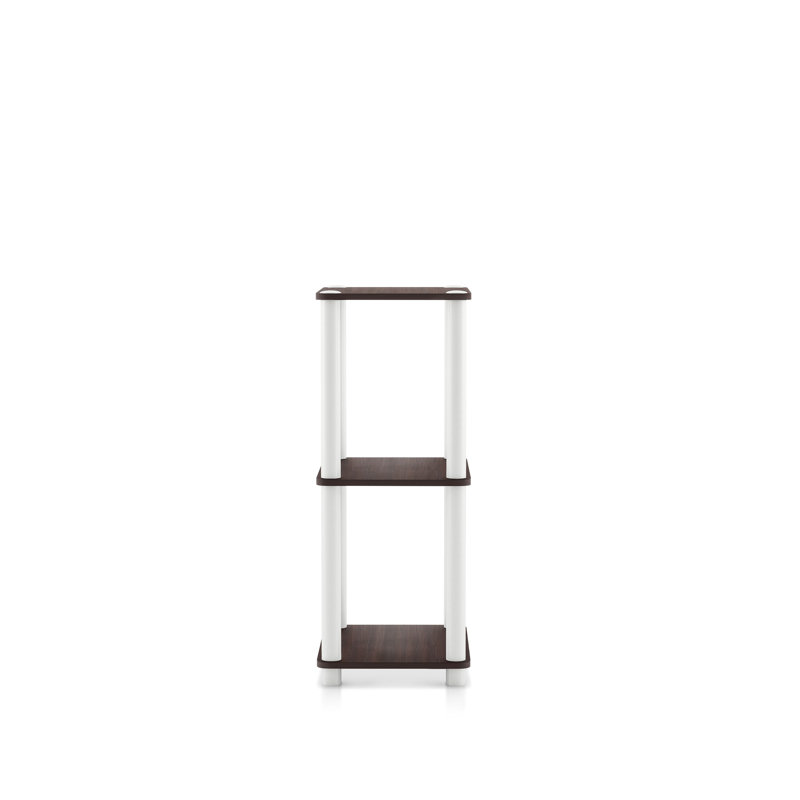 Terzenbach Narrow Storage Shelving, Espresso, (3 Shelves) 30.11"H x 14.86"W x 11.81"D
