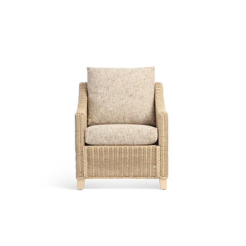 Upholstered Armchair, Grey