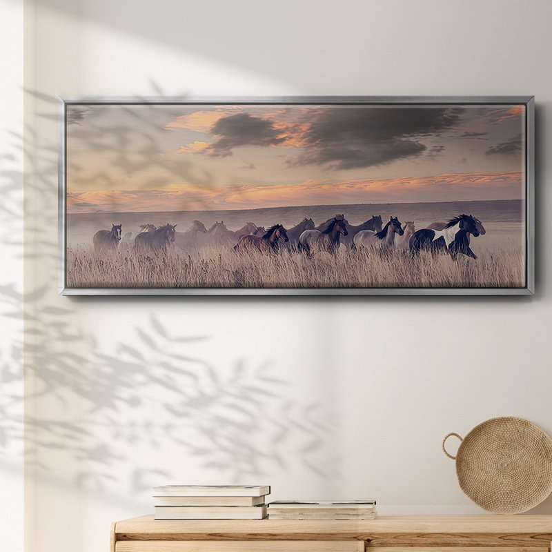 Wild and Free II- Framed Canvas