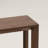 60" Rectangular Solid Wood Veneer Console Table-1448312188