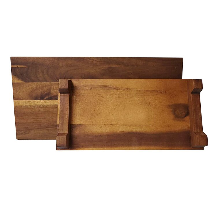 Classic Cuisine 3-Piece Acacia Wood Cutting Board Set with