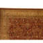 Hand Knotted Wool Area Rug in Red And Gold
