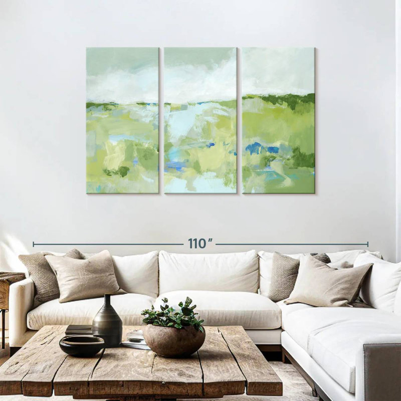 Avery Spring Green I, 48" H x 74" W