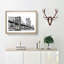 Brooklyn Bridge In New York Painting - Single Picture Frame Print on MDF-56633455-56633450