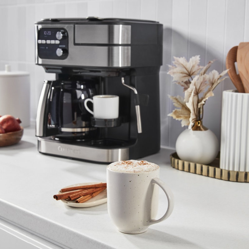 COFFEE CENTER BARISTA BAR 4-IN-1 COFFEEMAKER, Thermal, Silver Thermal, 10 cups