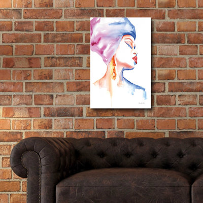 " Woman In Purple " by Alan Majchrowicz