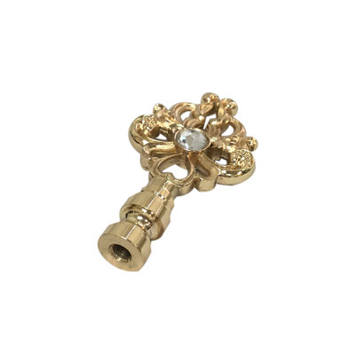 Faîteau lampe filigree floral