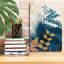 «Welcome To The Jungle, Blue 5» par Ian Winistanley, art mural sur toile-102452469