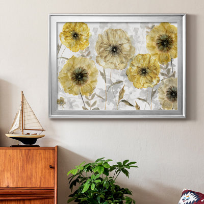 «Magnolia Field», reproduction encadrée de qualité supérieure - prête à être accrochée
