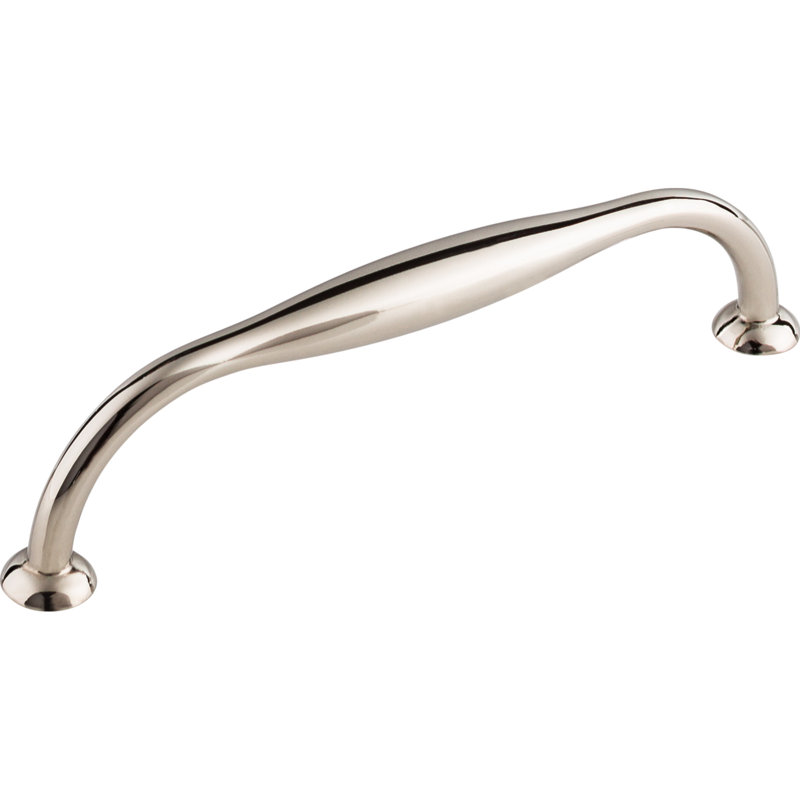 Shrewsbury Bar pull, Polished Nickel, 5 1/16" Center to Center