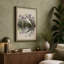 Irises in Reflection Botanical - Wrapped Canvas-1591296884-1591296911