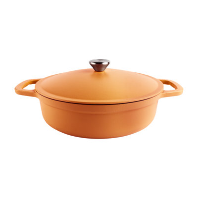 Commichef Lightweight Cast Iron 3L Enamelled Cast Iron Dutch Oven