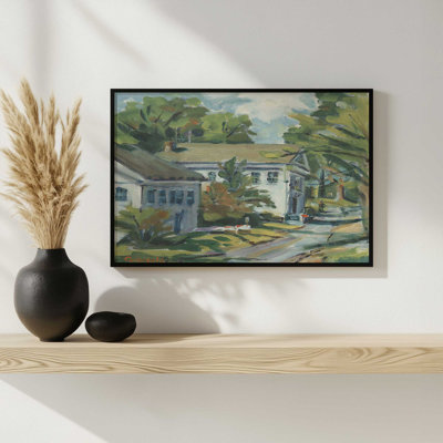 "Terry Workshop in Durham Town" par Stephen Calcasola, reproduction d'art