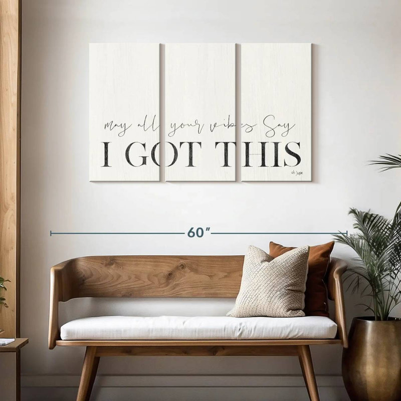 Tergel I Got This, 28" H x 45" W