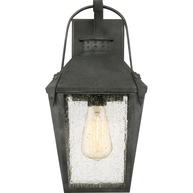 Lanterne murale d'extérieur 1 lumière Cappiello, H 15 po x l 8 po x P 8,75 po