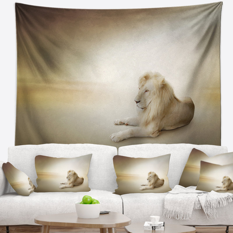 Tapisserie relaxante «King of Animals», H 32 po x l 39 po