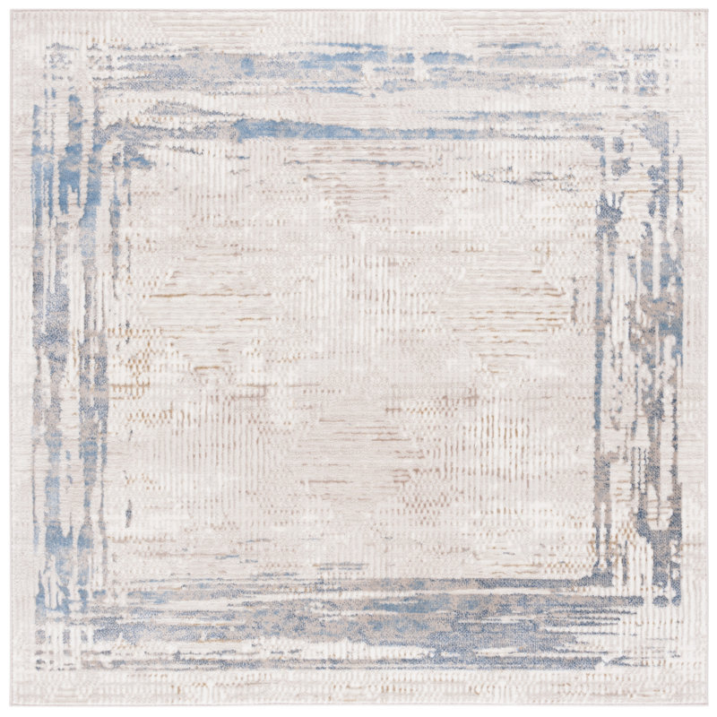 Ofelija Performance Oriental Rug, Square 6'7"