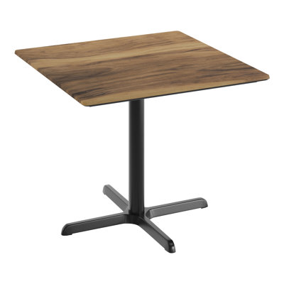 Commercial Seamless Surface Tabletop with Table Height Crisscross Base