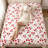 Cherry Patterned Flannel Throw Blanket-131376887
