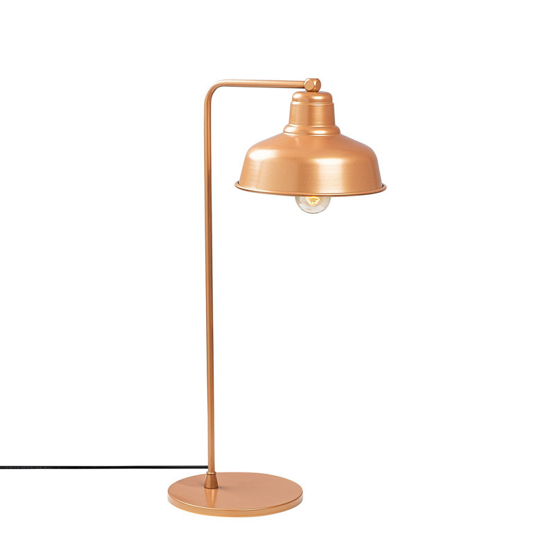 Lampe de bureau 21,65 po Excalibur, Cuivre