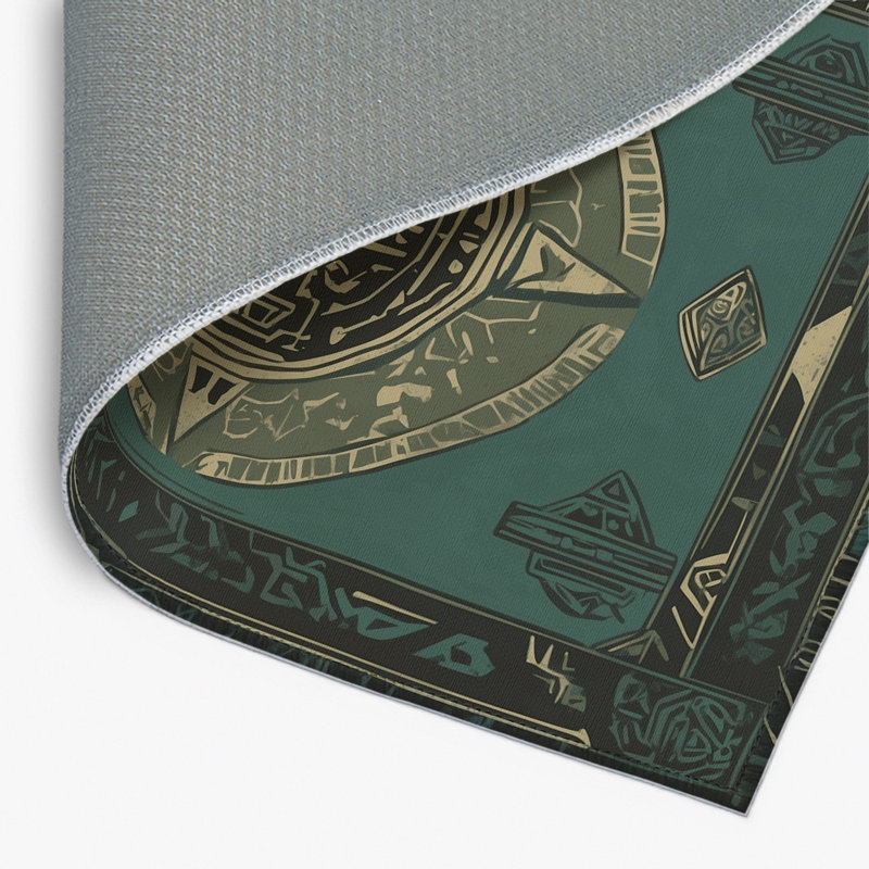 Tapis intérieur et extérieur Sacred Echo, Rectangle 1 pi 6 po x 2 pi 6 po
