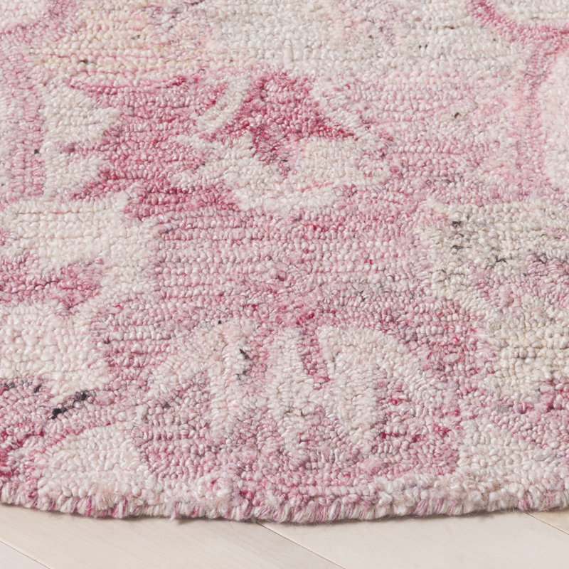 Tapis floral performance Fredirick, Rond 6 pi