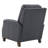 Jack Saddle Faux Leather Push Back Recliner-2046785894